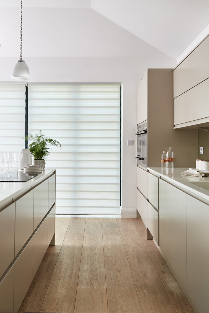 Commercial Dual Shade roller blind