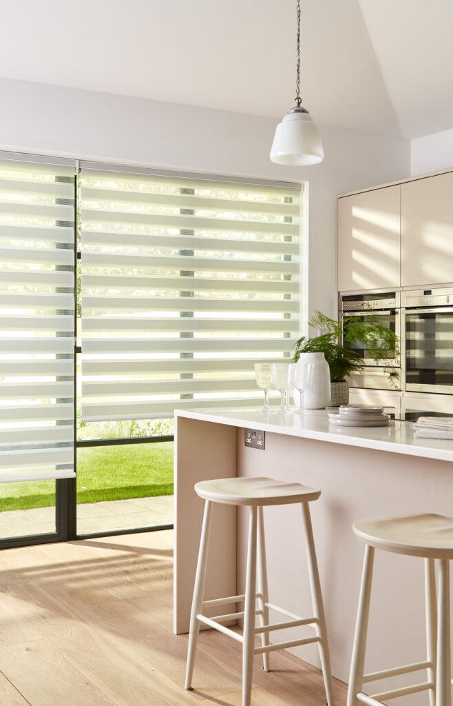 Commercial Dual Shade roller blind
