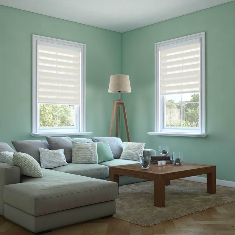 Commercial Dual Shade roller blind